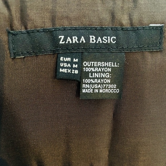 Zara Two Tone Shimmer Dress - Picture 6 of 6